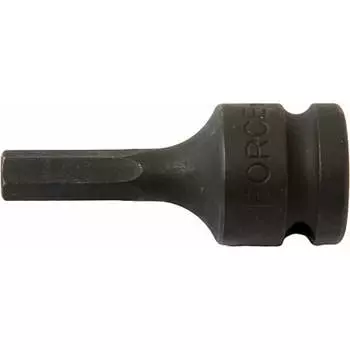 Ударная цельная шестигранная головка-бита FORCE 24406016