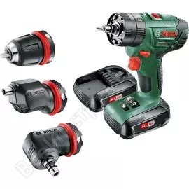 Ударная дрель-шуруповерт bosch advancedimpact 18в quick snap 0.603.9a3.401