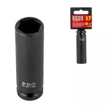 Ударная глубокая тонкостенная 6-гранная головка STARTUL PRO PRO-32117