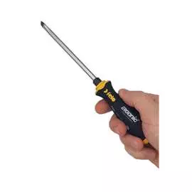 Ударная плоская шлицевая отвертка Felo Ergonic 45007040