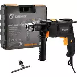 Ударная сетевая дрель DEKO