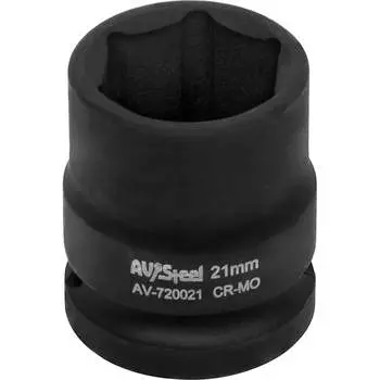 Ударная шестигранная торцевая головка AV Steel AV-720021