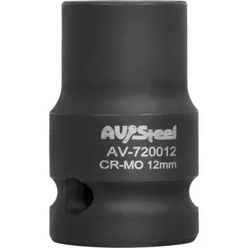 Ударная шестигранная торцевая головка AV Steel AV-720012