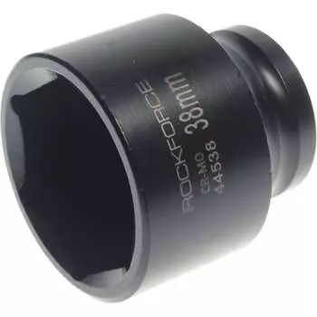 Ударная шестигранная торцевая головка Rockforce RF-44538(28343)