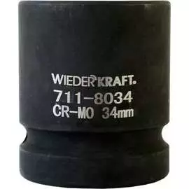 Ударная шестигранная торцевая головка WIEDERKRAFT WDK-711-8034