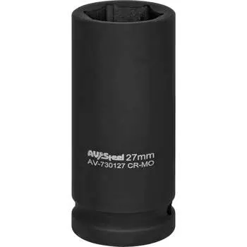 Ударная шестигранная удлиненная головка AV Steel AV-730127