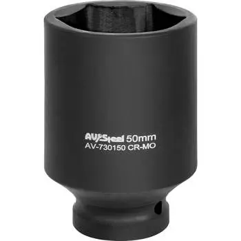 Ударная шестигранная удлиненная головка AV Steel AV-730150