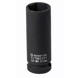 Ударная тонкостенная глубокая торцевая головка Rossvik SIT061221 SIT061221