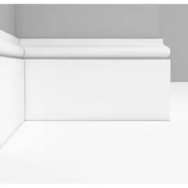 Ударопрочный влагостойкий напольный плинтус Decomaster A035