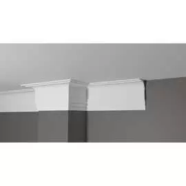 Ударопрочный влагостойкий потолочный карниз под покраску Decor-Dizayn DD516