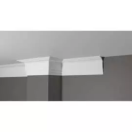 Ударопрочный влагостойкий потолочный карниз под покраску Decor-Dizayn DD515
