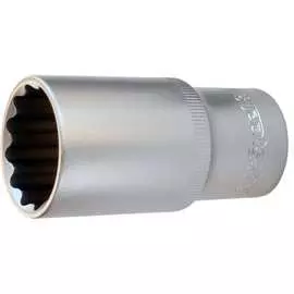 Удлиненная двенадцатигранная торцевая головка AV Steel AV-521225