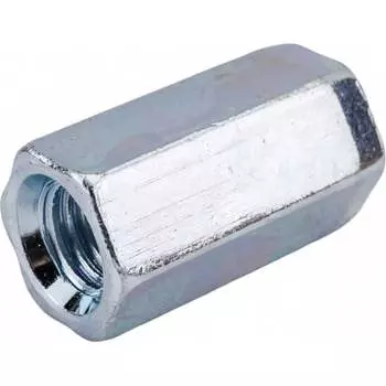 Удлиненная оцинкованная гайка ЦКИ М12 DIN6334 50 шт. 60796