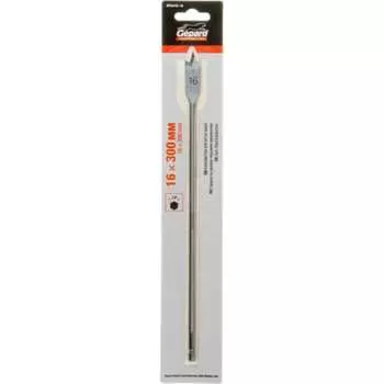 Удлиненное перьевое сверло по дереву Gepard GP0416-16