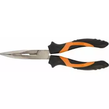 Удлиненные изогнутые плоскогубцы KENDO 10402