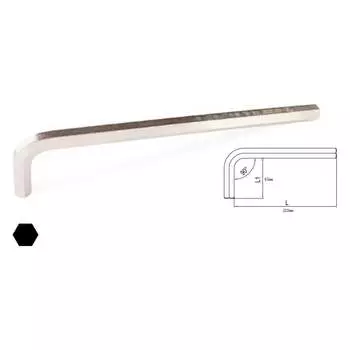 Удлиненный Г-образный шестигранный ключ IZELTAS 4903220170