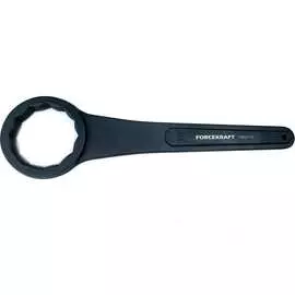 Удлиненный ударный односторонний накидной ключ Forcekraft