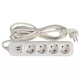 Удлинитель EKF Эксперт UBA16-2USB-4-05i