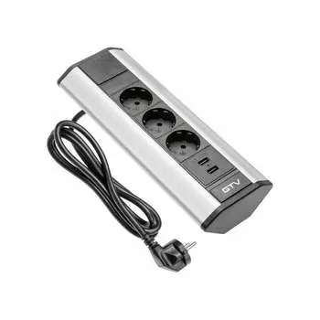 Удлинитель GTV AE-PBKT3S2U-80