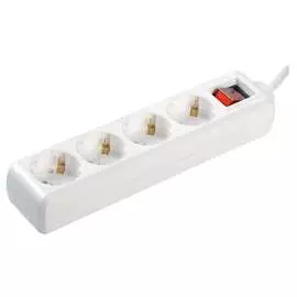 Удлинитель IEK У04К-выключатель WYP10-16-04-01-ZK-17