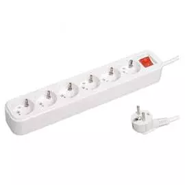 Удлинитель IEK CLASSIC У06К-выключатель WYP10-16-06-03-ZK-N