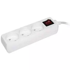 Удлинитель IEK У3К-выключатель WYP10-06-03-05-K-N