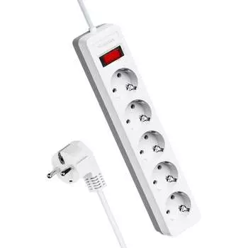 Удлинитель КОСМОС FKsm1.8m-5g(W)