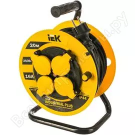 Удлинитель на катушке IEK WKP15-16-04-20-44 280612