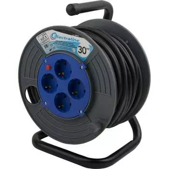 Сетевой удлинитель на катушке Electraline