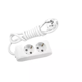 Удлинитель panasonic 2гн х 5м с/з белый x-tendia 54966 wltb0425-2wh-res