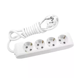 Удлинитель panasonic 4гн х 5м с/з белый x-tendia 54933 wltb0445-2wh-res