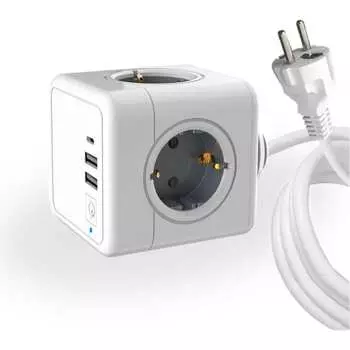 Удлинитель ROCKETSOCKET Cube Extended 4 Euro GNS1405