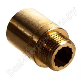 Латунный удлинитель Uni-Fitt 657G2030