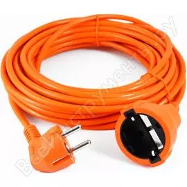 Удлинитель в бухте 6а 1роз. с зазем. 30м оранж. power cube pc-eg1-b-30
