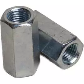 Удлиняющая оцинкованная гайка КРЕП-КОМП м20х60 DIN6334 гу20мф