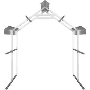 Удлиняющий блок к теплице АКТИВАГРО.РФ Ударница англичанка 126