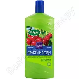 Удобрение для плодовых деревьев и кустарников Добрая сила