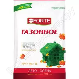 Газонное комплексное гранулированное удобрение Bona Forte