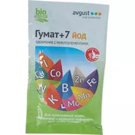 Удобрение на основе гуминовых кислот Avgust