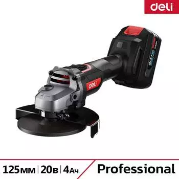 Угловая аккумуляторная шлифмашина DELI DE-JM20-2D4 164318