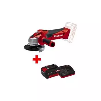 Угловая аккумуляторная шлифмашина Einhell PXC TC-AG 18/115 Li 4431130SET