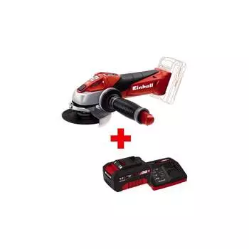 Угловая аккумуляторная шлифмашина Einhell PXC TE-AG 18/115 Li 4431110SET