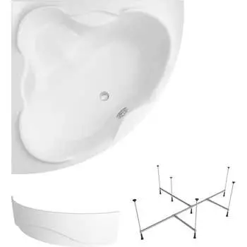 Угловая акриловая ванна Lavinia Boho Elegant S2-37050140