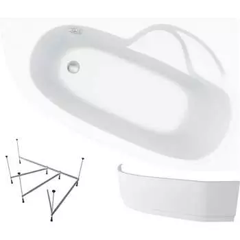 Угловая акриловая ванна Lavinia Boho Bell Pro S2-3702170R