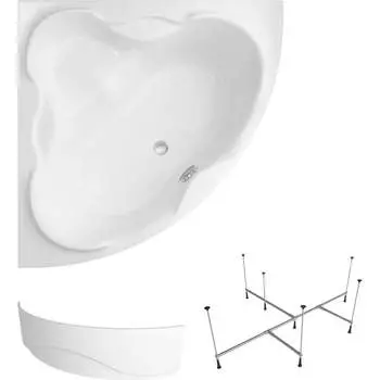 Угловая акриловая ванна Lavinia Boho Elegant S2-37050150