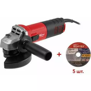 Угловая болгарка (ушм) WORTEX AG 1209-3 329155