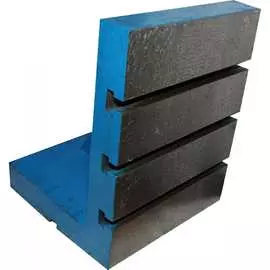 Угловая чугунная шаброванная монтажная плита TLX