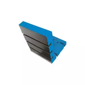 Угловая чугунная шаброванная монтажная плита TLX