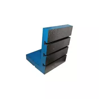 Угловая чугунная шаброванная монтажная плита TLX 65270