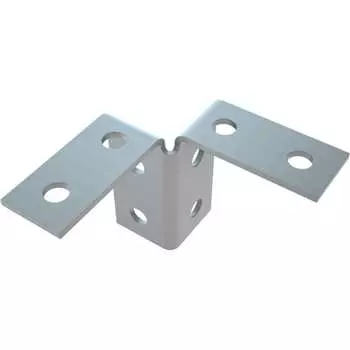 Угловая двойная пластина Система КМ